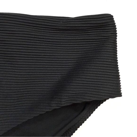 J. Crew High Waist Ribbed Bikini Bottom - Picture 3 of 7